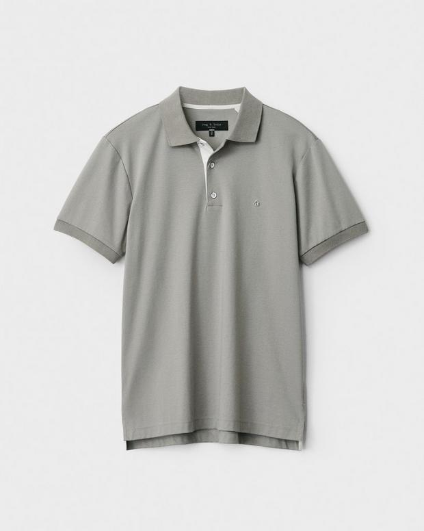 国産品 carorie ポロシャツ HEAVY GRAY POLO PONTE ポロシャツ 