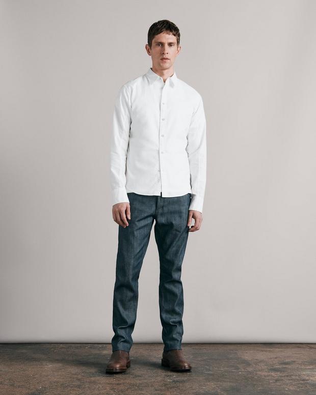 FIT2 エンジニアド オックスフォード シャツ – WHITE | rag & bone