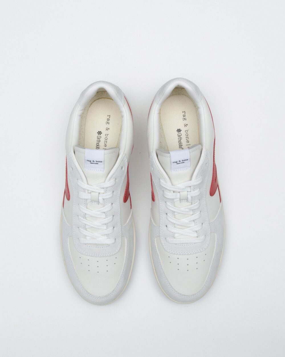 レトロ コート スニーカー – OFFWHT/RED | rag & bone