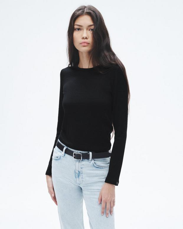 ザ ニット ロングスリーブ – BLACK | rag & bone