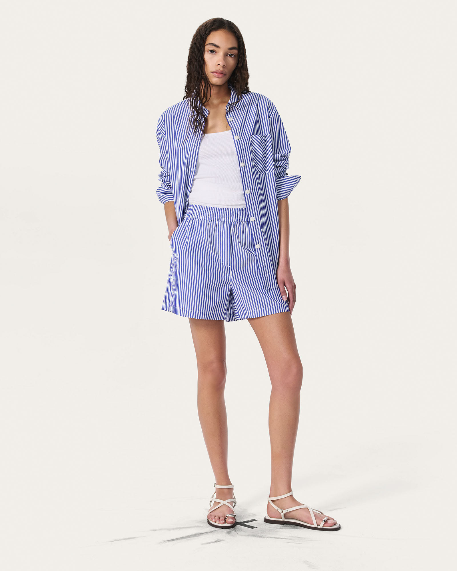 グランドセイコー セール エマ ストライプ ポプリン ショーツ – NVYST | rag & bone パンツ