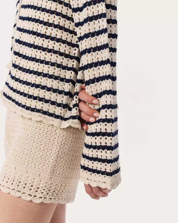 クロエ ストライプ カーディガン – IVORY | rag & bone